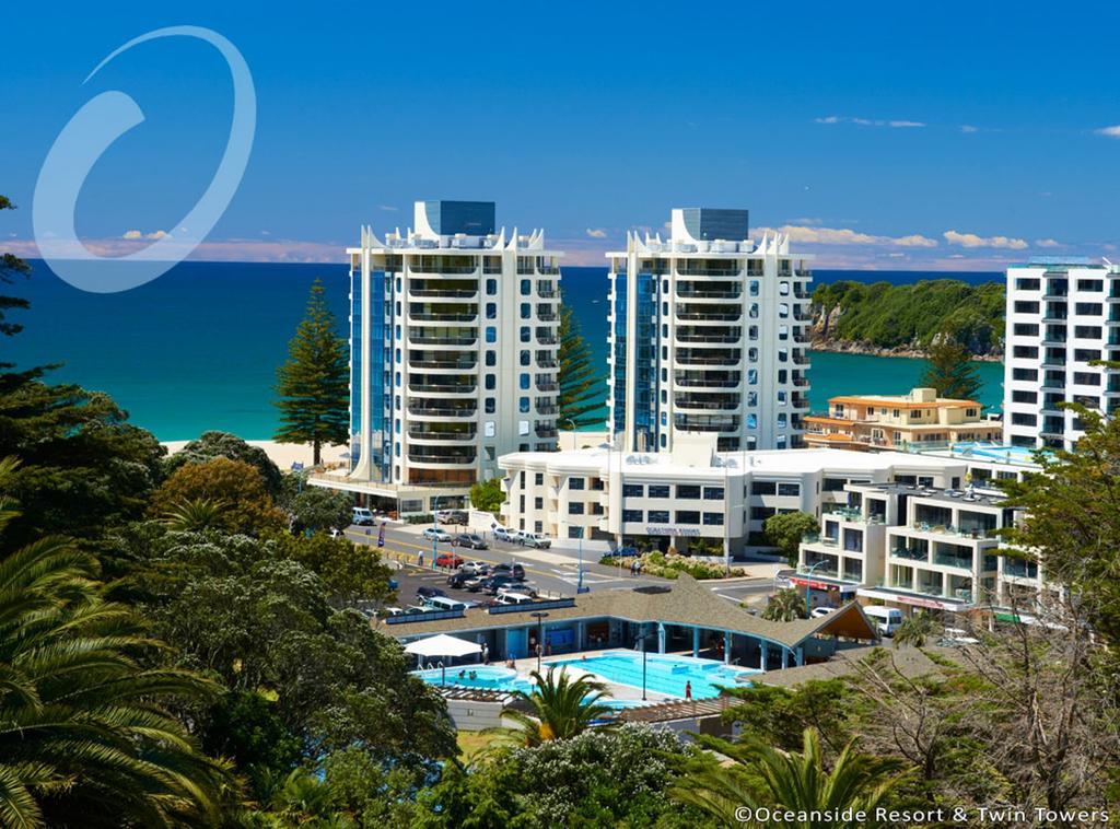Oceanside Resort & Twin Towers Mount Maunganui Kültér fotó